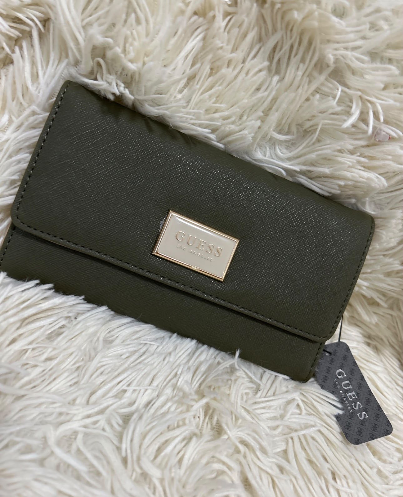Cartera Guess Verde Olivo